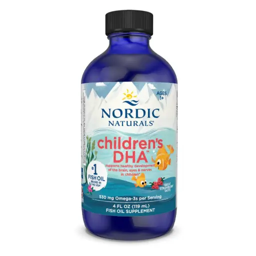 Nordic Naturals, Children's DHA, Ages 1+, Strawberry