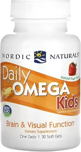 Nordic Naturals, Daily Omega Kids, Natural Fruit