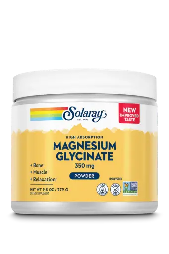 Solaray, Magnesium Glycinate Powder, Unflavored