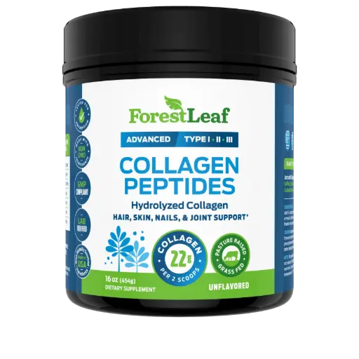 Forest Leaf, Collagen Peptides, Unflavored
