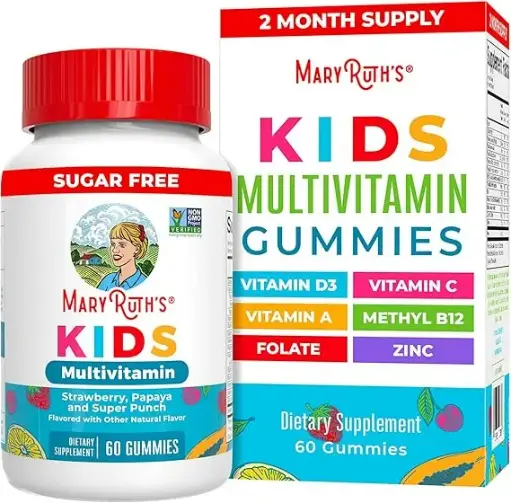MaryRuth's, Kids Multivitamin Gummies, Strawberry, Papaya and Super Punch