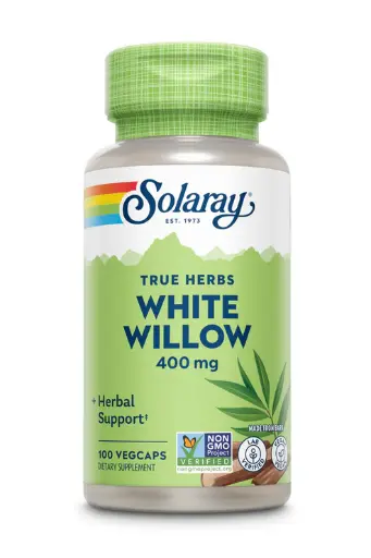 Solaray, True Herbs, White Willow, 400 mg