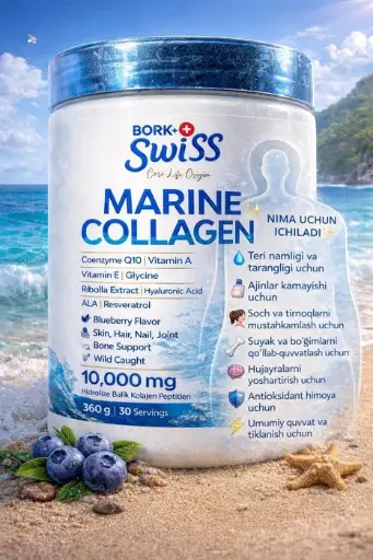 SWISS Marine Collagen Powder 10,000 mg