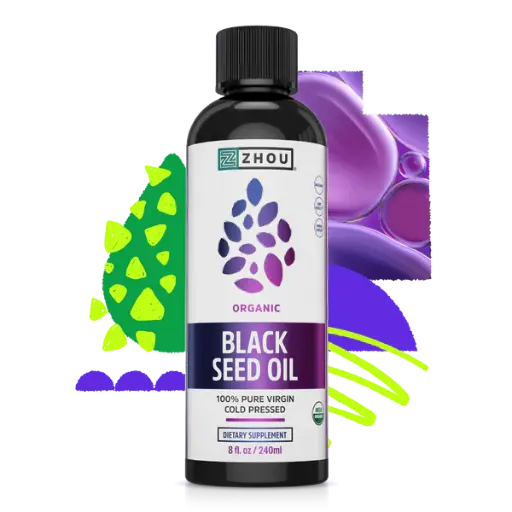Zhou Nutrition, Organic Black Seed Oil