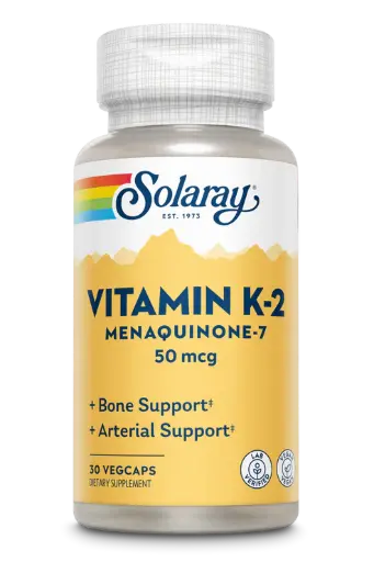 Solaray Vitamin K-2, MK-7 50mcg