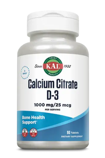 KAL, Calcium Citrate D-3