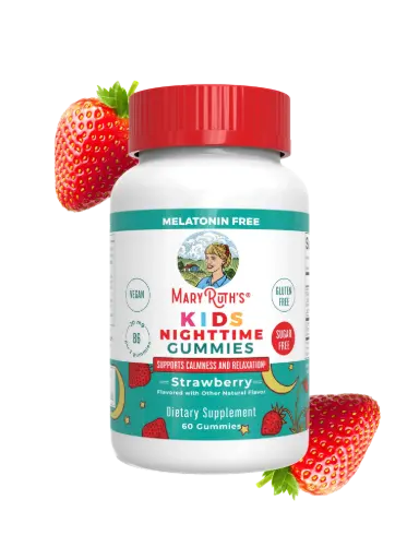 MaryRuth's, Kids Nighttime Gummies, Strawberry