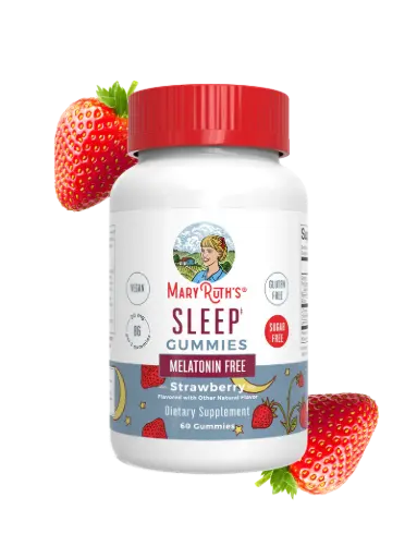 MaryRuth's, Sleep Gummies, Melatonin Free, Strawberry
