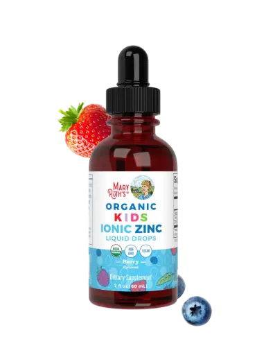 MaryRuth's, Organic Kids Ionic Zinc Liquid Drops, 4-13 Years, Berry