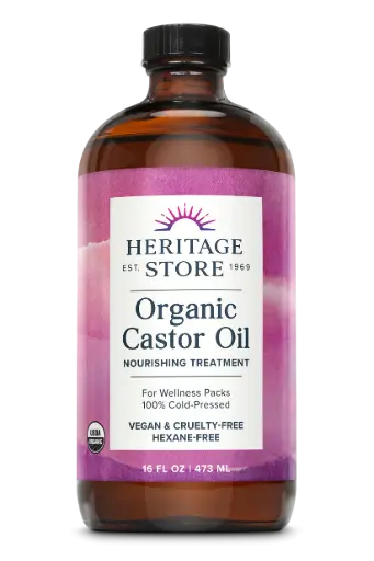 Heritage Store, Organic Castor Oil