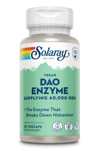 Solaray, Vegan DAO Enzyme, 4.2 mg 30 VegCaps