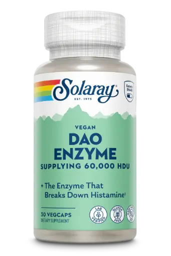 Solaray, Vegan DAO Enzyme, 4.2 mg 30 VegCaps