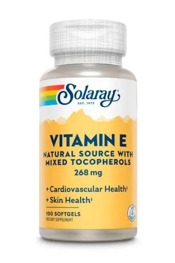 Solaray, Vitamin E, 268mg (100 softgels)