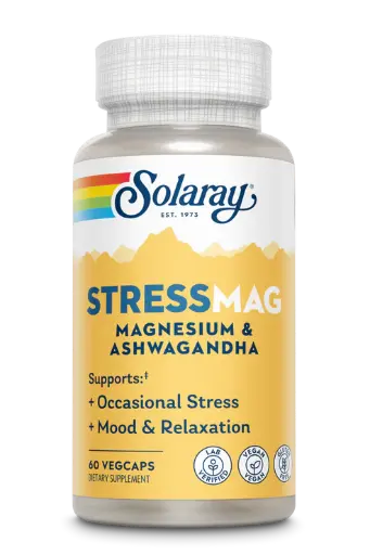 Solaray, StressMag, Magnesium & Ashwagandha