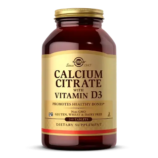 Solgar, Calcium Citrate with Vitamin D3