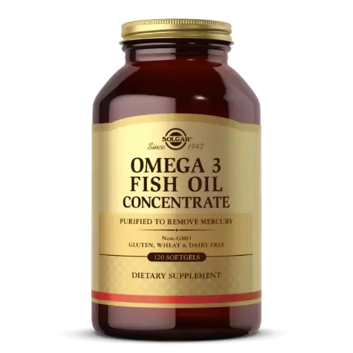 Solgar, Omega 3 Fish Oil Concentrate, 120 Softgels
