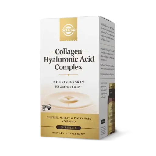 Solgar, Collagen Hyaluronic Acid Complex - 30 Tablets