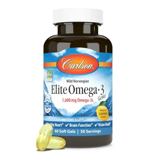 Carlson Elite Omega-3 Gems 60 SG
