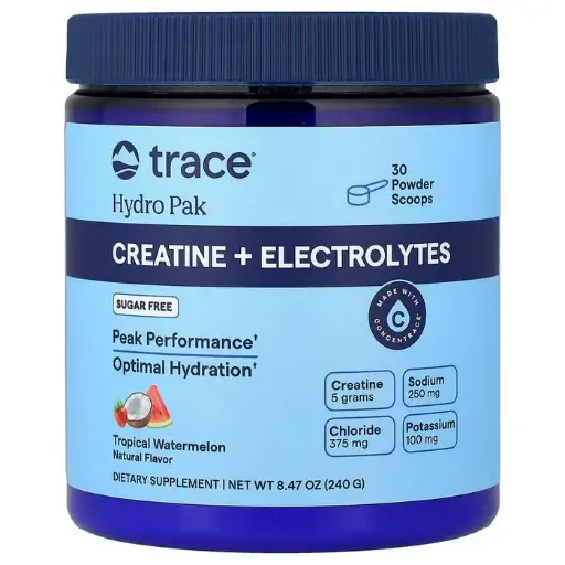 Trace, Hydro Pak, Creatine + Electrolytes, Orange Mango, 8.47 oz (240 g)