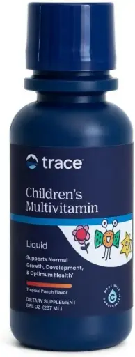 Trace, Children's Liquid Multivitamin, Tropical Punch, 8 fl oz (237 ml)
