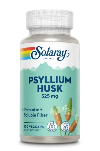 Solaray, Psyllium Husk, 525 mg