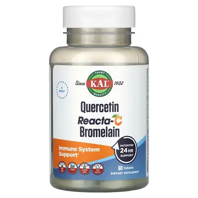 KAL, Quercetin Reacta-C Bromelain,