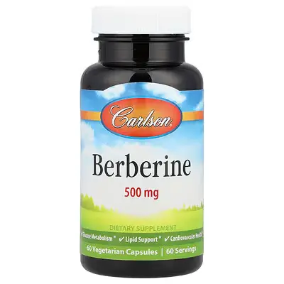 Carlson, Berberine, 500 mg,