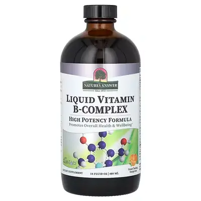 Nature's Answer LIQUID B-COMPLEX VITAMINS 480ml