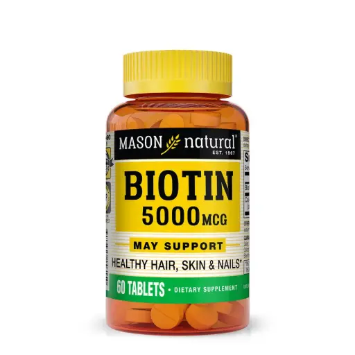 Mason Naturals Biotin 5000mcg