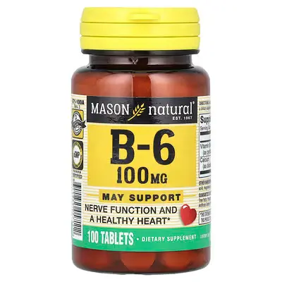 Mason Naturals B-6 100mg