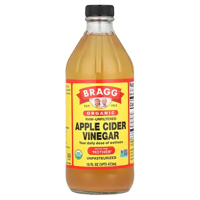 Bragg Apple Cider Vinegar 12/16 fl oz (473 ml)