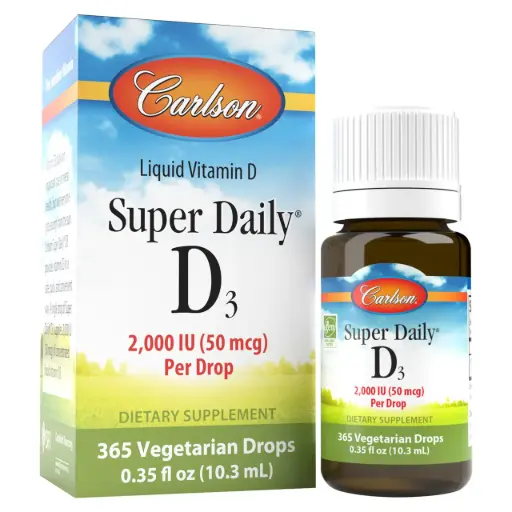 Carlson Super Daily D3 2000IU 10.3 ml