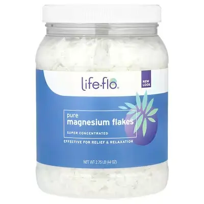 Pure Magnesium, Flakes (Jar) 44oz