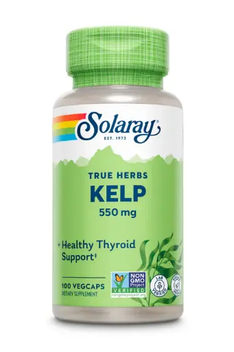 Solaray Kelp Seaweed 550mg 100 vegcaps