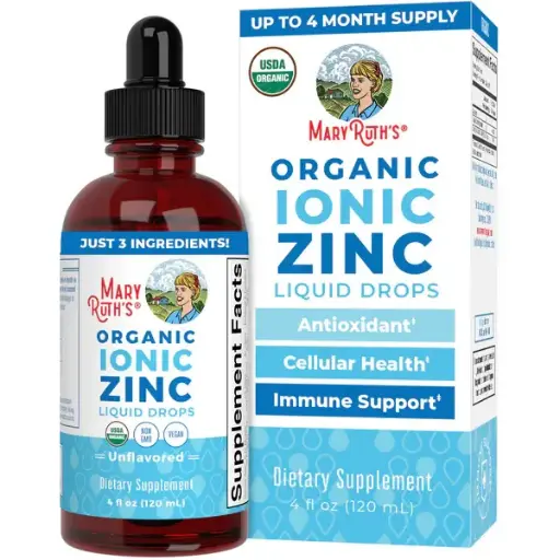 MaryRuth's Organics Zinc Drops, Unflavored