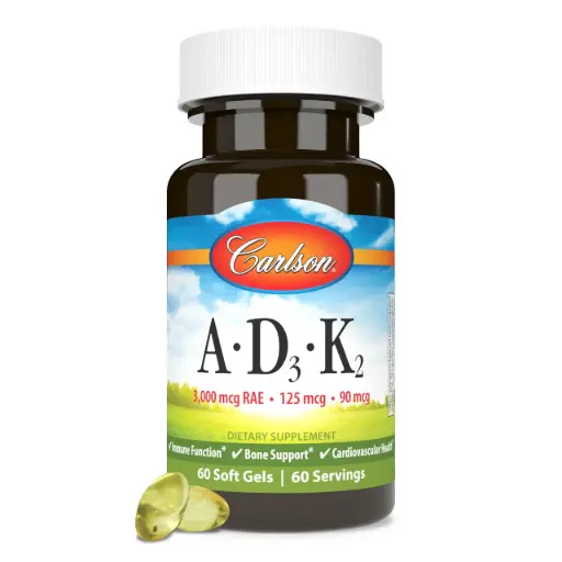 Carlson Vitamins A-D3-K2