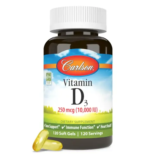 Carlson Vitamin D3 10000IU
