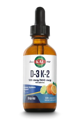 Kal D-3 K-2 DropIns Emulsion 125mcg