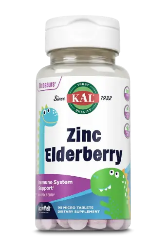 KaL Zinc Elderberry ActivMelt 5 mg