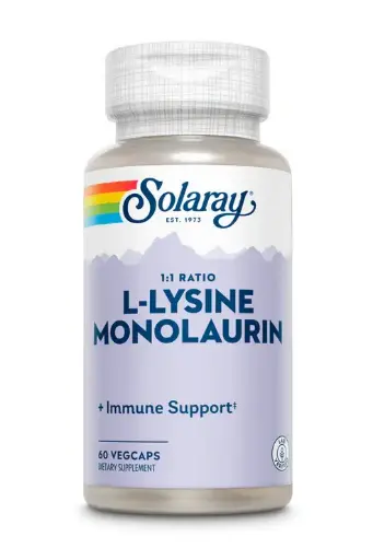Solaray L-Lysine Monolaurin 1:1 Ratio