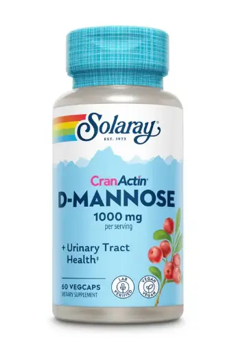 Solaray D-Mannose with CranActin 1000mg