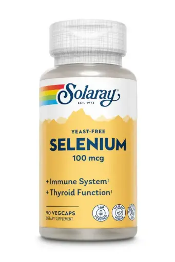 Solaray Selenium 100, Yeast-Free 100mcg