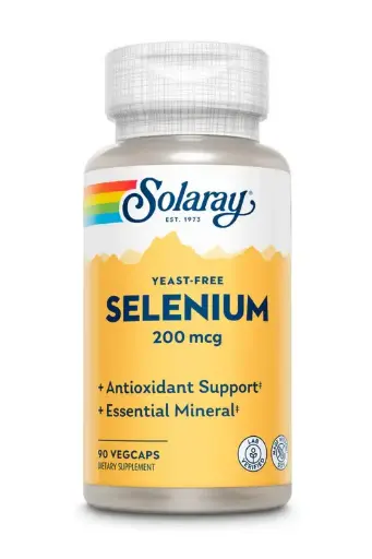 Solaray Selenium 200, Yeast-Free 200mcg