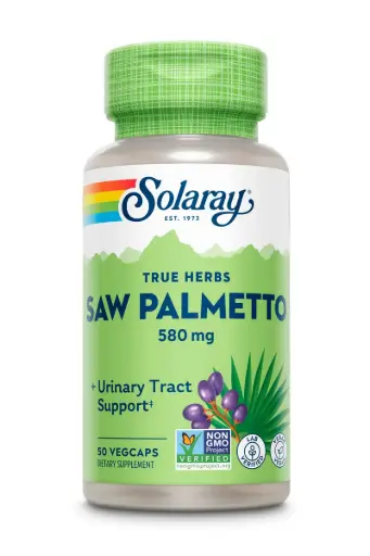 Solaray True Herbs Saw Palmetto Berry 580mg