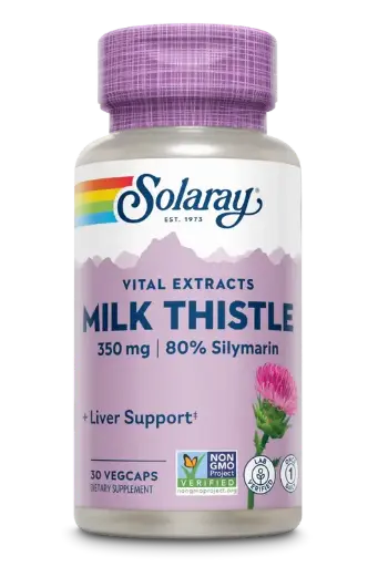 Solaray Milk Thistle Seed Extract, One 350mg