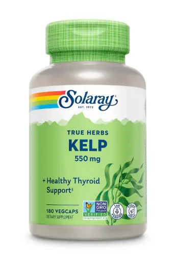 Solaray Kelp Seaweed 550mg 180 vegcaps